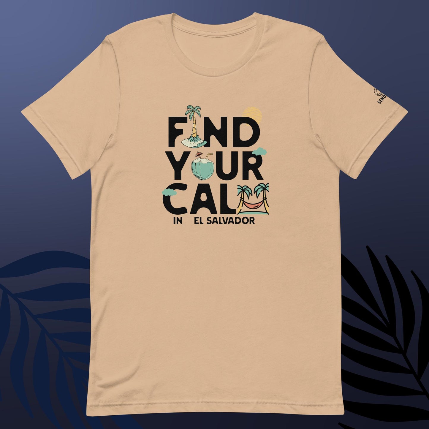 Camiseta unisex Find Your Calm