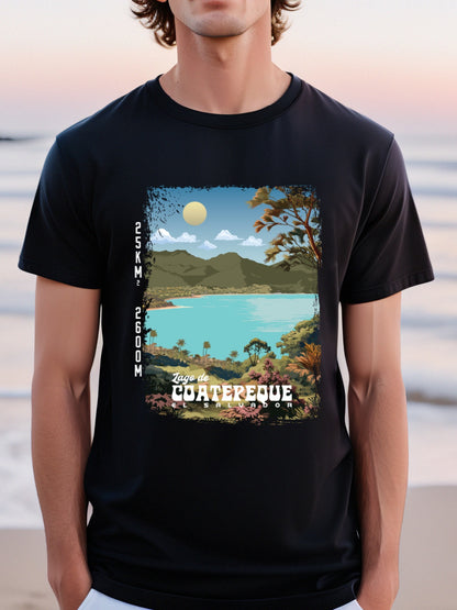 Camiseta unisex Lago de Coatepeque