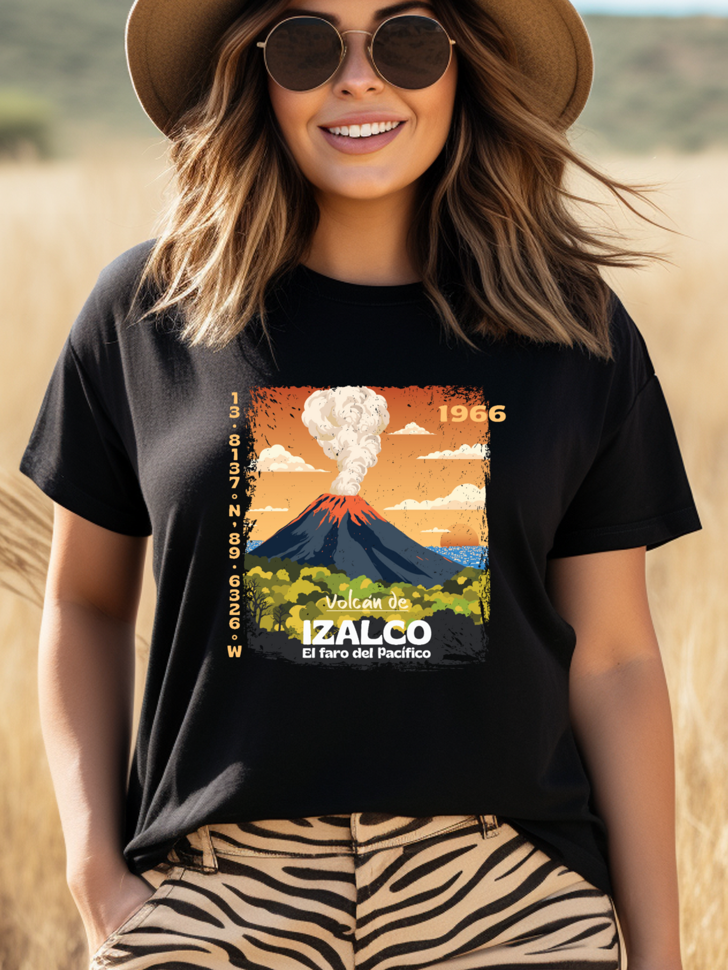 Camiseta unisex Volcán de Izalco