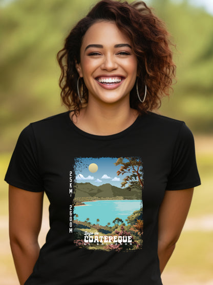 Camiseta unisex Lago de Coatepeque