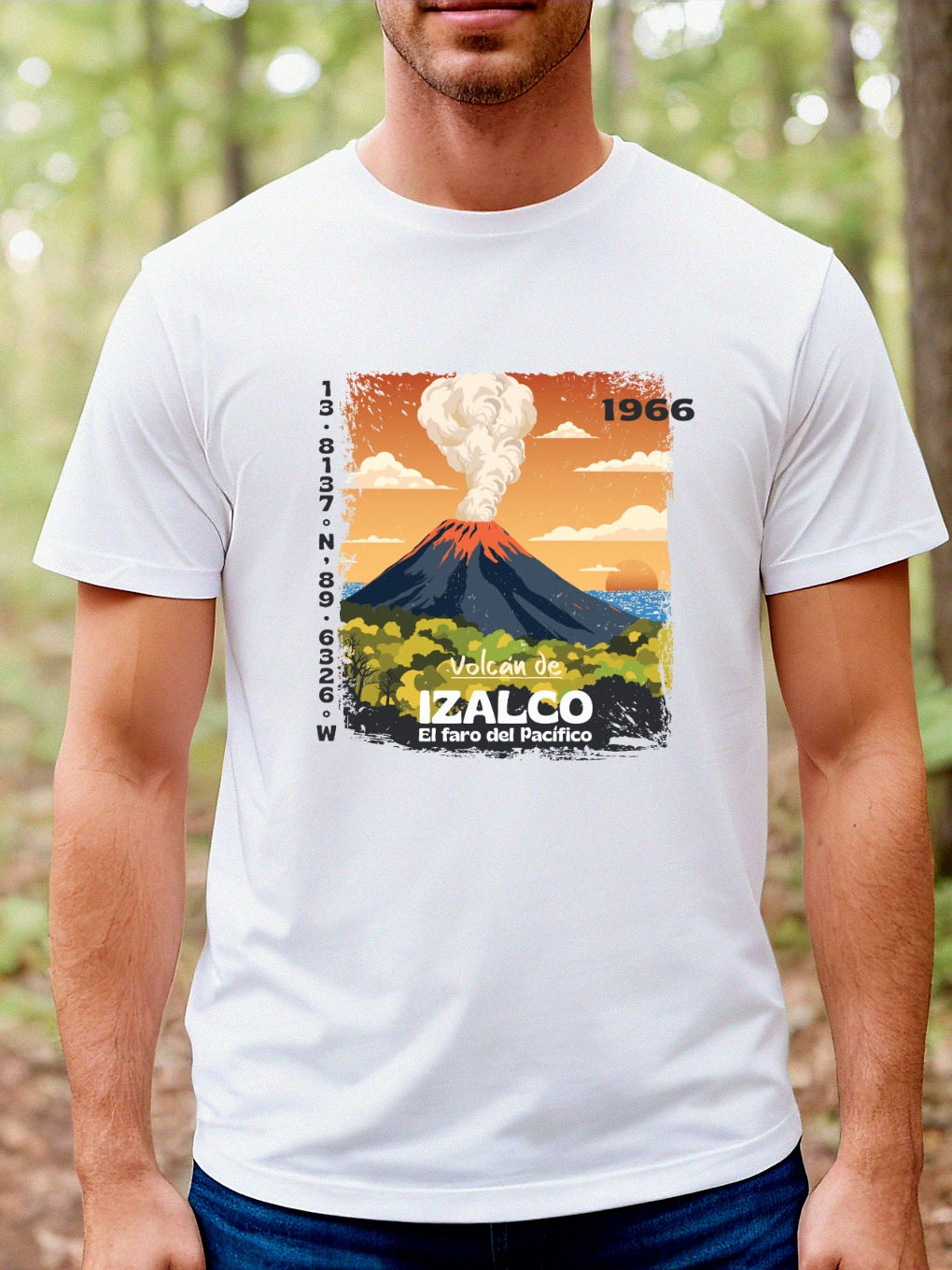 Camiseta unisex Volcán de Izalco