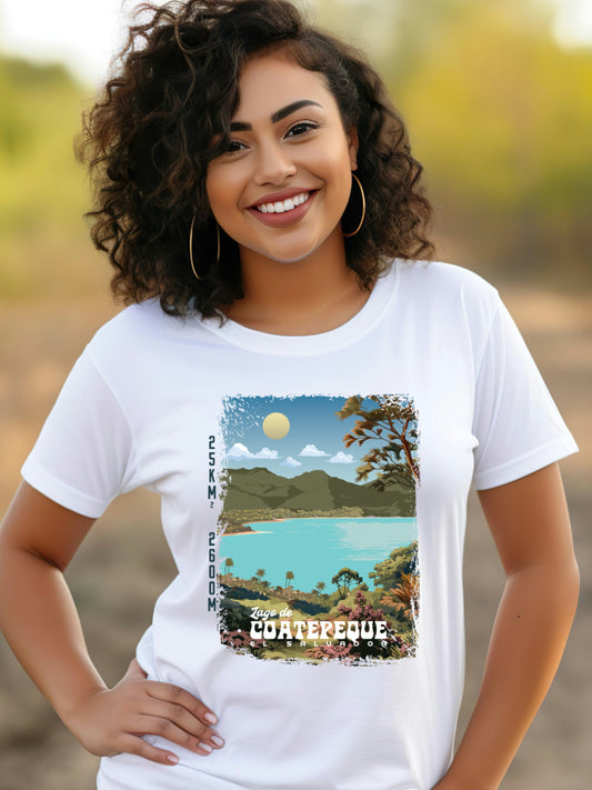 Camiseta unisex Lago de Coatepeque