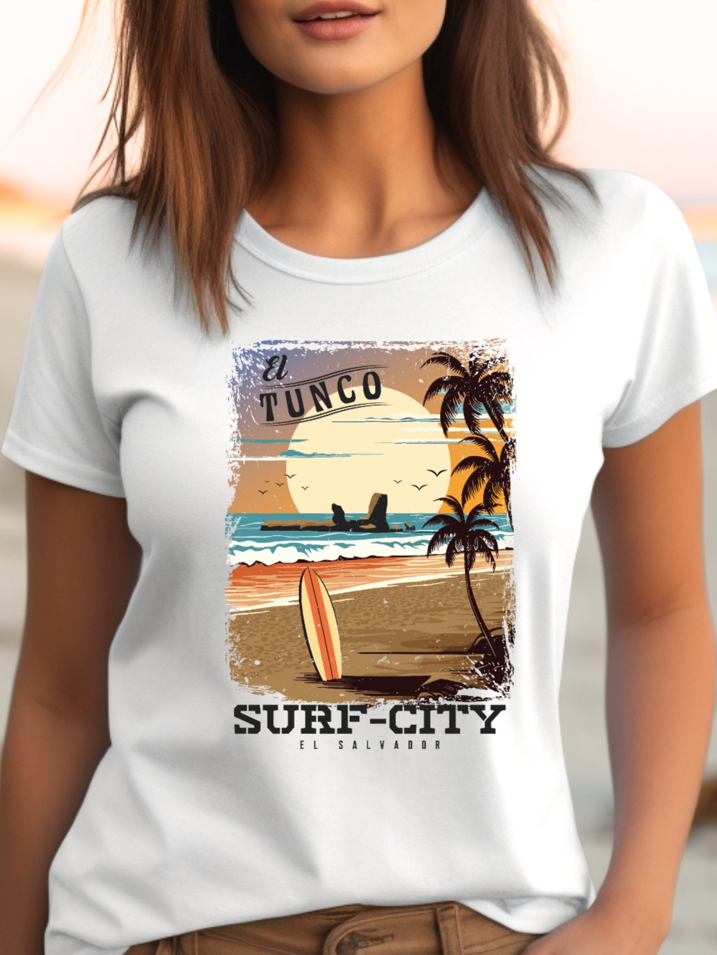 Camiseta unisex Playa el Tunco