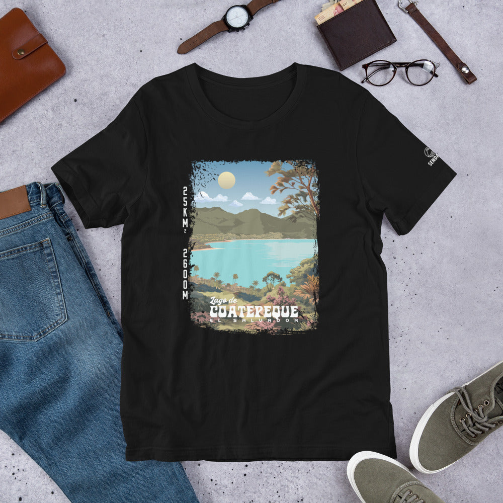 Camiseta unisex Lago de Coatepeque