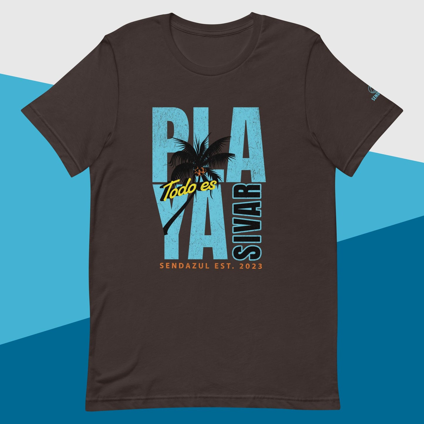 Camiseta unisex Todo es playa