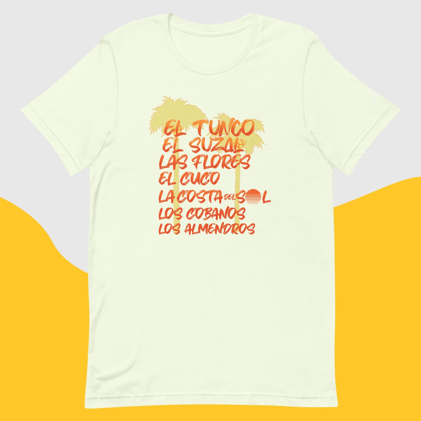 Camiseta unisex Playas