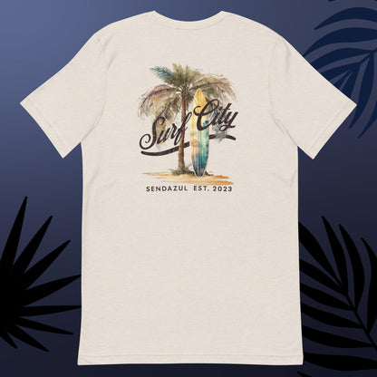 Camiseta unisex Surf City