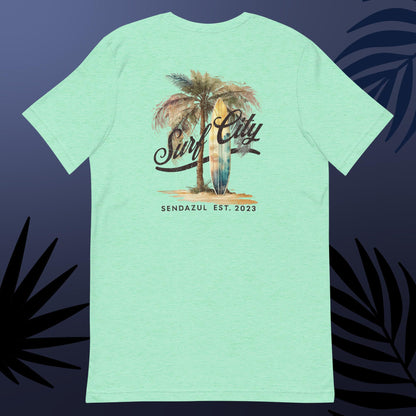 Camiseta unisex Surf City