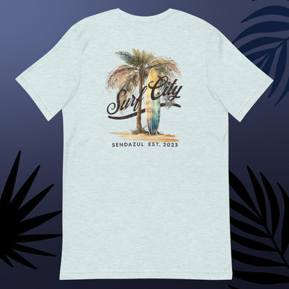 Camiseta unisex Surf City