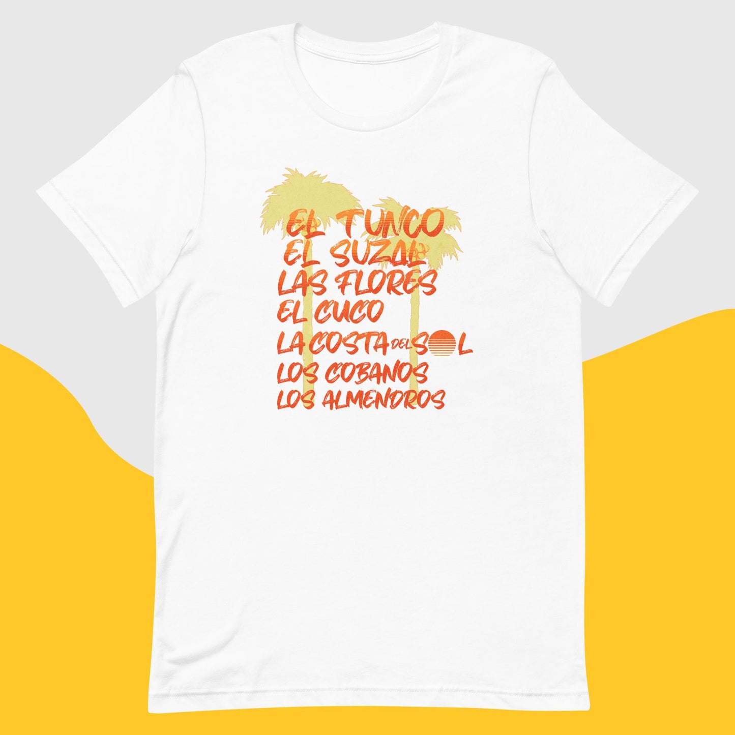 Camiseta unisex Playas